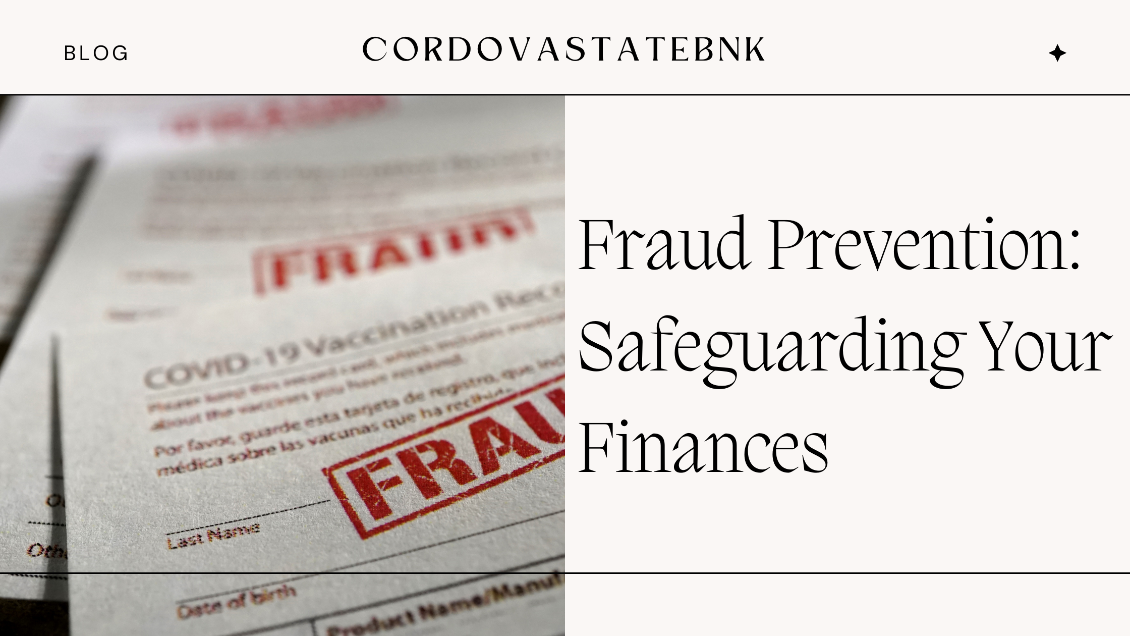 Fraud Prevention